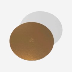 Подложка под торт Золото/Белая 1,5 мм 26 см ForG BASE 1,5 G/P D 260 S
