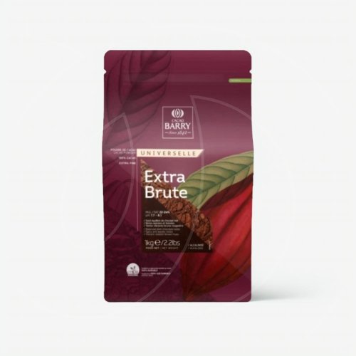 Какао-порошок алкализованный CACAO BARRY Extra Brute 22-24% 250 г DCP-22SP-760, DCP-22EXBRU-RT-89B